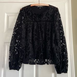 Gorgeous, black, lacy top